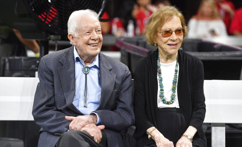 Jimmy Carter, wife Rosalynn celebrate 75 years of marriage