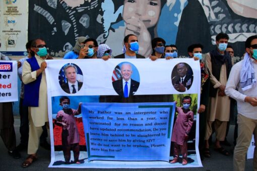 Afghans who helped US being evacuated to Virginia Army base