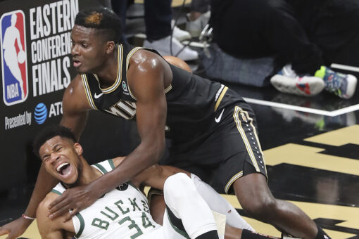 Bucks’ Antetokounmpo out for Game 5 of Eastern finals