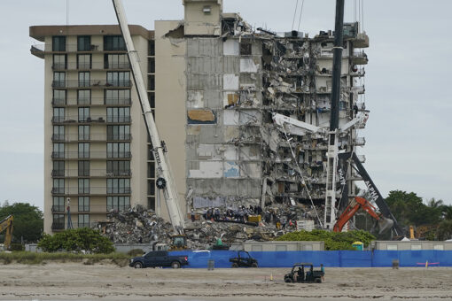 Demolition of Surfside building being expedited ‘as soon as possible’, DeSantis says