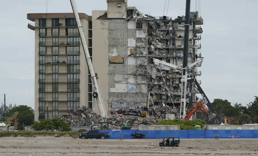 Demolition of Surfside building being expedited ‘as soon as possible’, DeSantis says