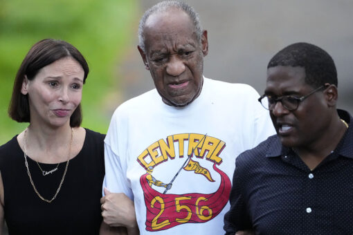 Bill Cosby’s press conference outfit choice angers former high school class president