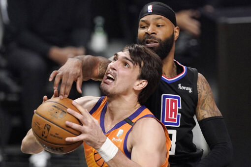 Suns forward Saric out with torn ACL in right knee
