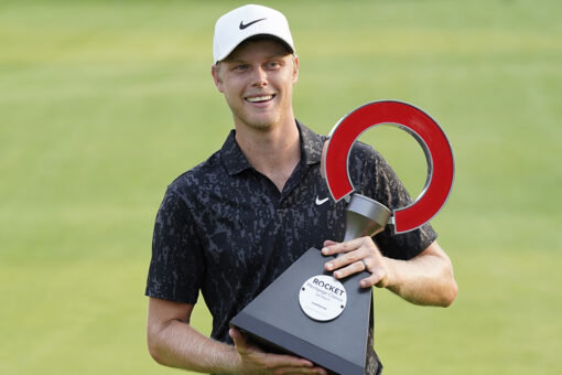 Cam Davis wins Rocket Mortgage Classic on 5th playoff hole
