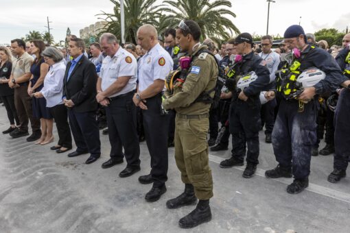 Florida condo collapse: Rescue workers thanked in touching ceremony after return to headquarters