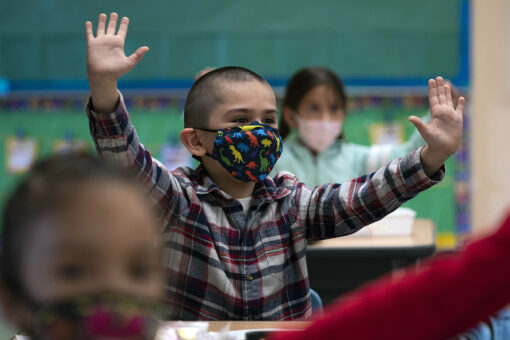 Masks recommended inside schools for anyone over age of 2: American Academy of Pediatrics