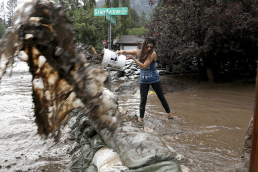 Storms pound US, causing mudslides, power outages