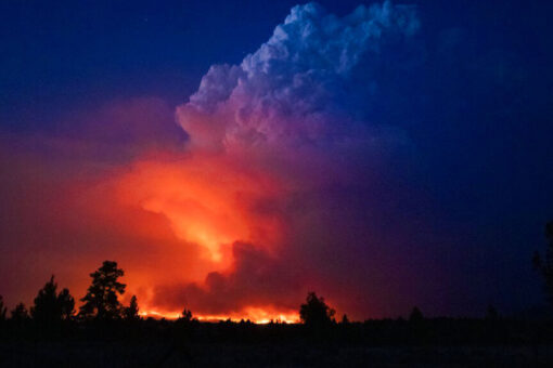 Oregon’s Bootleg Fire is generating its own weather