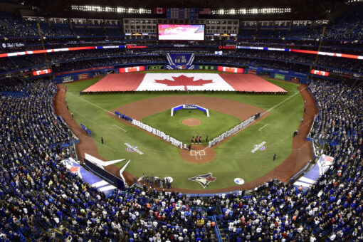 Apparently the science changed in Canada, Blue Jays can return home