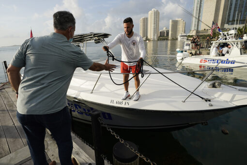 Small Florida flotilla returns from Cuba after showing support for protesters, democracy