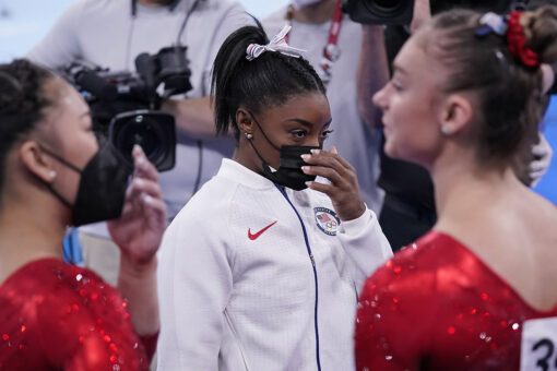 Analysis: For Biles, peace comes with a price – the gold