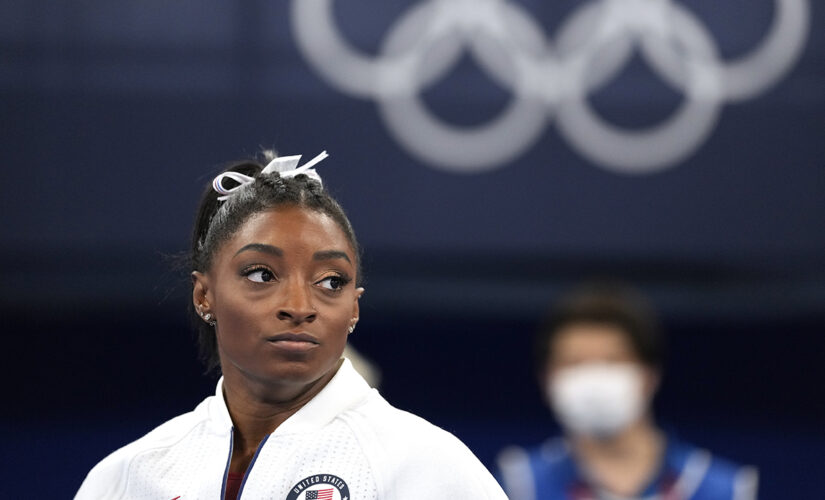 Column: For Biles, it finally all becomes too much