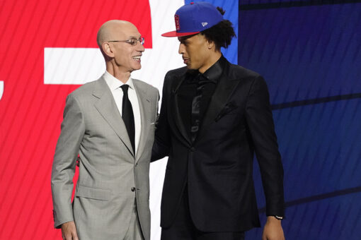 Pistons select Cade Cunningham with the No. 1 pick in the 2021 NBA Draft