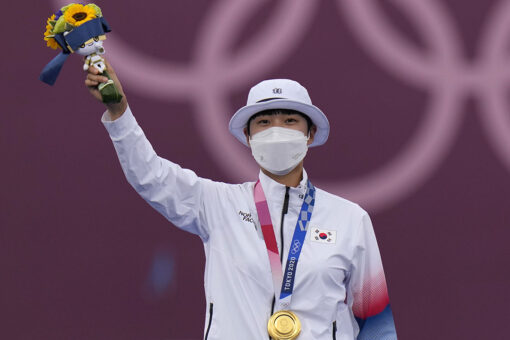 South Korean Olympic archer An San silences hair critics with 3rd gold medal