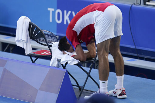 Novak Djokovic leaves Olympics empty-handed after bronze medal match meltdown