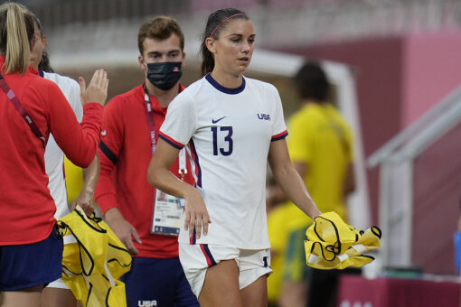 Tokyo Olympics 2021: Alex Morgan’s goal reversed as US narrowly makes knockout stage