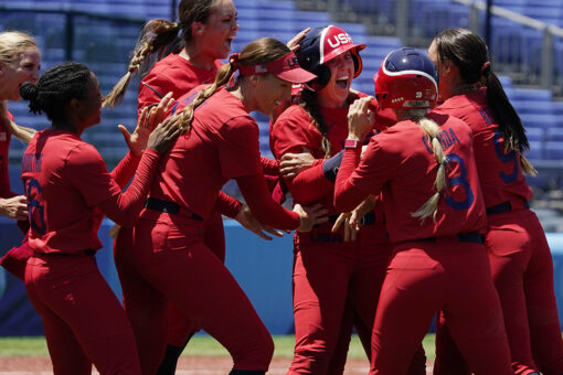 Team USA softball in Olympics gold medal game after epic walk-off against Australia