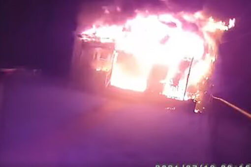 Upstate New York cop hailed a hero after rescuing family from burning home