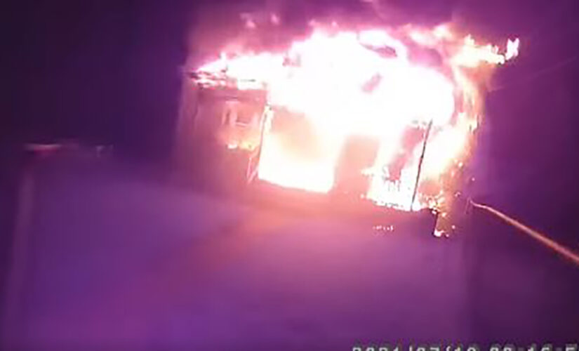 Upstate New York cop hailed a hero after rescuing family from burning home