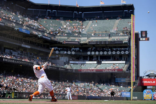 Crawford homers, Giants assured MLB’s top record at break