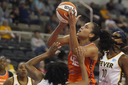 Jones scores career-high 34 as Sun extend Fever’s skid 86-80