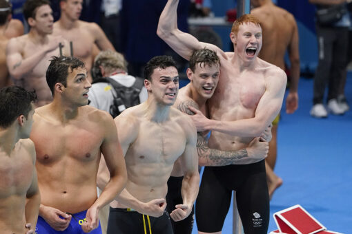 British swimmers make relay history; US doesn’t even medal