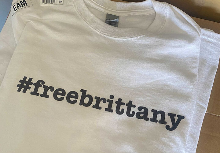 Retailer stuck with 10,000 misspelled ‘Free Brittany’ shirts amid #FreeBritney movement