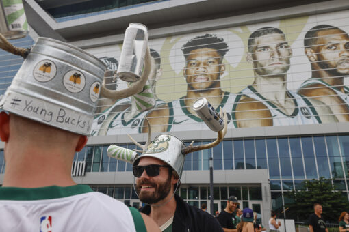 Bucks fans flood Deer District ahead of NBA Finals Game 6