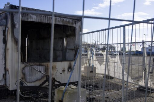 Dutch court convicts men of torching virus testing center during protests