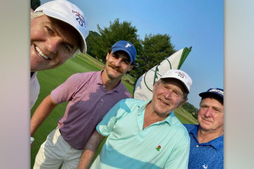 George W. Bush turns 75, shoots 74 in golf