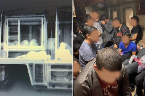 Border Patrol agents in Texas find 74 illegal immigrants smuggled in trailers