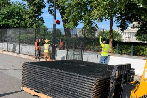 Fence surrounding US Capitol dismantled more than 6 months after riot