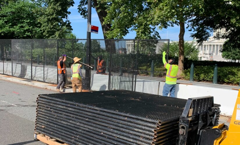 Fence surrounding US Capitol dismantled more than 6 months after riot