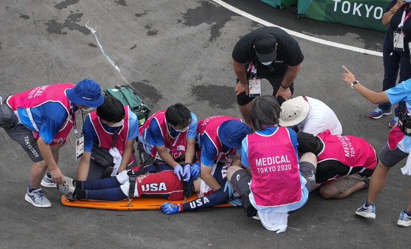 Connor Fields, USA’s defending Olympic gold medalist BMX rider, suffers horrific crash in semifinals