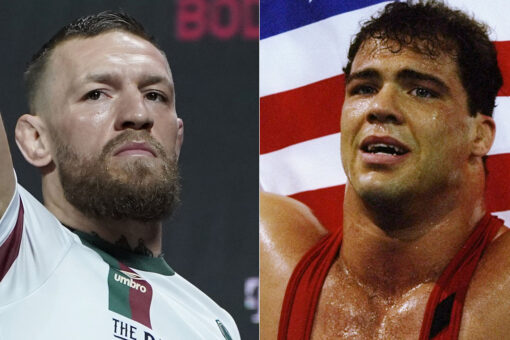 Kurt Angle, Olympic gold medalist and ex-WWE star, brushes off Conor McGregor injury: ‘Big deal’