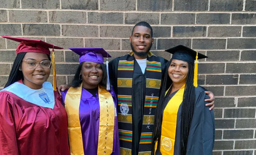 Chicago mom and her 3 kids graduate this year: ‘A long time in the making’