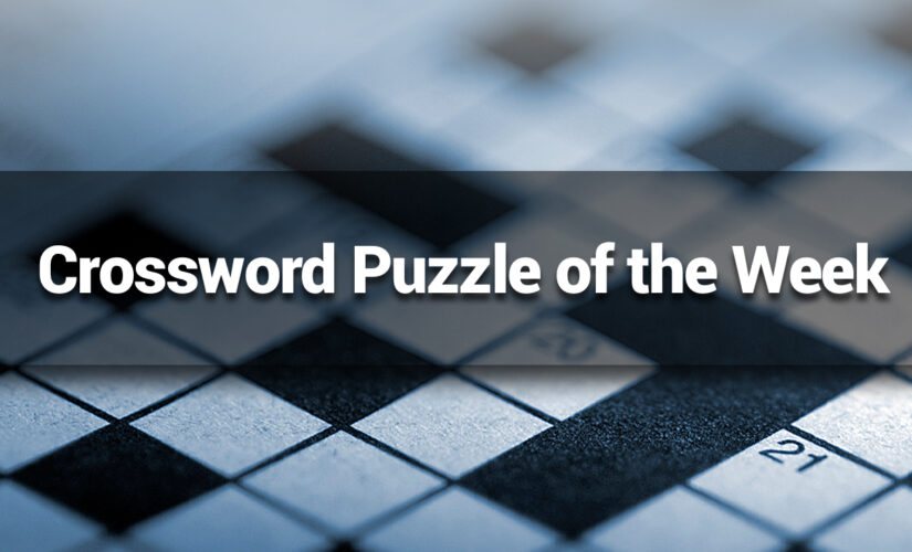 Crossword Puzzle of the Week: July 21
