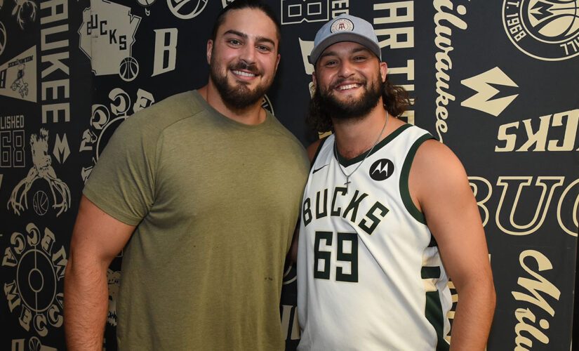 Packers’ David Bakhtiari rallies Bucks fans with beer chugs during Game 3 of NBA Finals