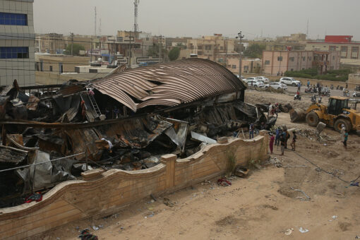 Death toll rises to 92 in blaze at coronavirus ward in Iraq