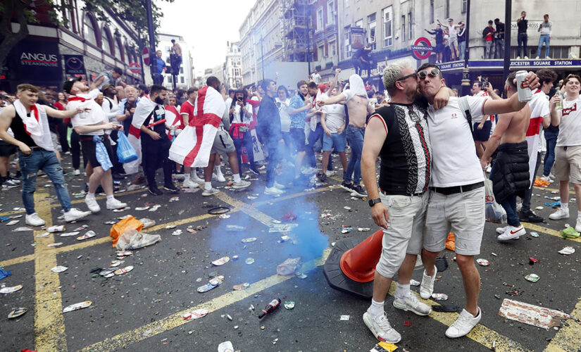 Euro 2020 fans create chaos before England-Italy final