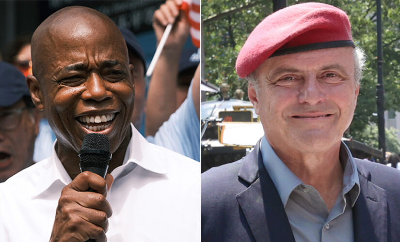 NYC mayoral candidate Curtis Sliwa denounces Eric Adams’ stance on refunding NYPD