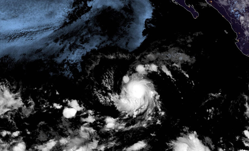 Felicia strengthens to hurricane in the eastern North Pacific