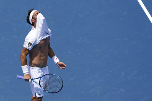Italy’s Fabio Fognini shouts homophobic slur in Olympics loss, apologizes