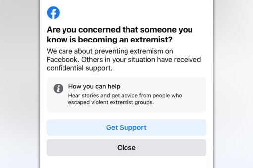 Facebook warns users they may have been exposed to ‘harmful’ extremists