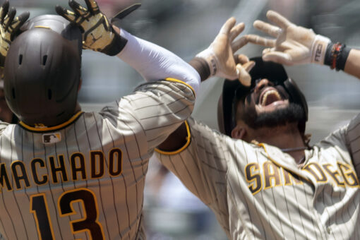 Tatis, Paddack lead Padres past Braves in twinbill opener