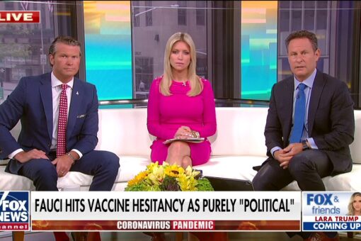 ‘Fox & Friends’ hosts hit back at Fauci for telling unvaccinated Americans to ‘get over it’