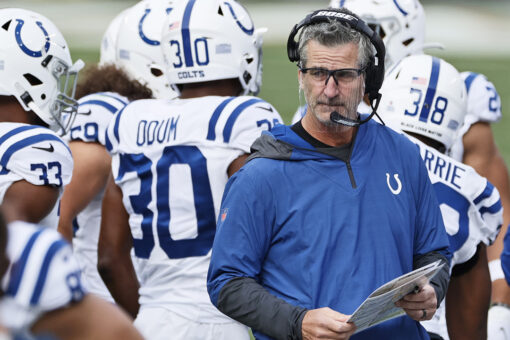 Positive COVID test keeps Colts coach out for start of camp