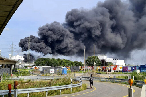 Explosion at chemical complex in German city of Leverkusen