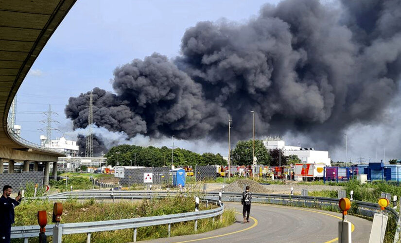 Explosion at chemical complex in German city of Leverkusen