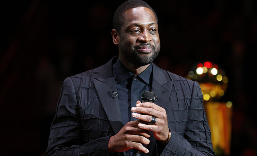 Heat legend Dwyane Wade emotional while visiting Surfside condo memorial